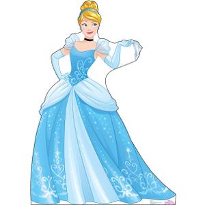 Cardboard People Cinderella Life Size Cardboard Cutout Standup - Disney Princess Friendship Adventures