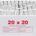 AIRx Filters 20x20x5 Furnace Filter MERV 8 HVAC AC Air Filter, Replacement for Honeywell FC100A1011 FC200E1011 CF200A1024, Dust, Pollen, Lint & Dander Control, 2-Pack