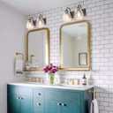 ALICE HOUSE 13" Vanity Lights with Seeded Glass,2 Light Wall Sconce Lighting, Brown Bathroom Lights Over Mirror, Farmhouse Bathroom Lighting, ETL Listed, AL9081-W2