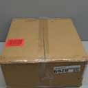 Drink Table Pedestal, Round Side Table, Drink Tables for Small Spaces, Pedestal End Table, Small Pedestal Table (Black Gold)