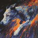 Jigsaw Puzzles for Adults 1000 Pieces, Cool Hound Dog Puzzles, Challenging Funny Game with Family Friends