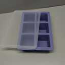 W&P Cup Cubes Silicone Freezer Tray with Lid, Blue, Makes 6 Perfect 1-Cup Portions, Freeze & Store Soup, Broth, Sauce, Leftovers, Dishwasher Safe