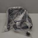 Double Bass Drum Pedal, Heavy-Duty Double Chain Drive Kick Pedal with Adjustable Beater & Spring Tension, Non-Slip Base Plate - Compatible with Acoustic/Electronic Drum Kits