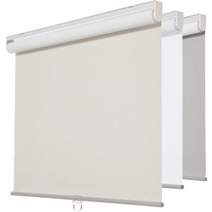 Persilux Roller Window Shades Cordless Blinds Window Blinds 100% Blackout Roller Shades UV Protection Energy Saving Window Treatment for Windows, Home and Office (35" W x 72" H, Beige)