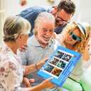 6 Packs 24 Large Piece Puzzles for Seniors,Animals Puzzle for Seniors with Dementia,Turtle Panda Cat Dolphin Bird Dog Easy Jigsaw Puzzle for Alzheimers Memory Games Dementia Activities