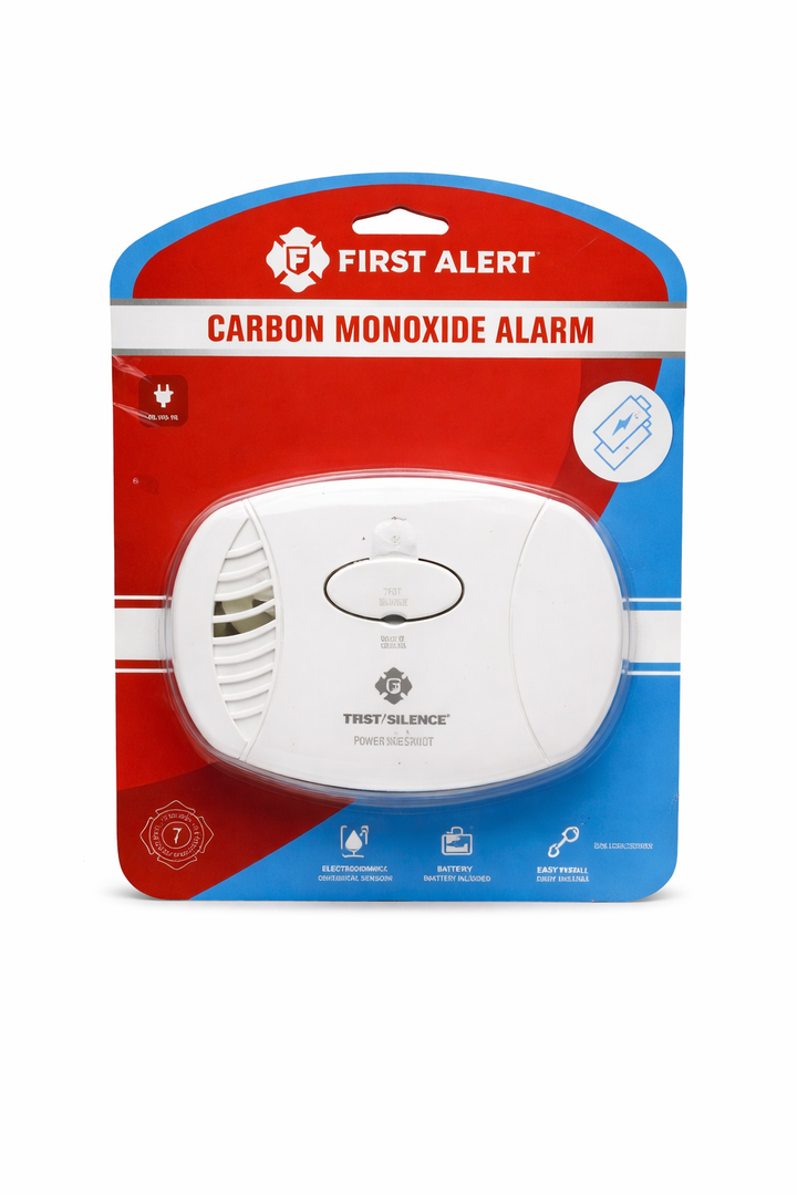 First Alert 1039730 Plug-In Electrochemical Sensor Carbon Monoxide Alarm
