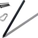 S21 Ultra S Pen Replacement for Samsung Galaxy S21 Ultra 5G Stylus S Pen with 5X Replacement Tips/Nibs (Black)