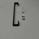 TocTen Bath Towel Rack - Square Base Thicken SUS304 Stainless Steel Towel Bar for Bathroom, Bathroom Bar Accessories Towel Rod Heavy Duty Wall Mounted Towel Holder (Matte Black, 20 Inch)