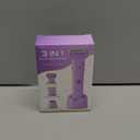 Bikini Trimmer for Women, Tiovara Painless Electric Razors Shaver IPX7 Waterproof Cordless Body Hair Trimmer Pubic Hair Removal with USB Charge Dock for Underarm Leg Arm Body Face Silk Skin (Purple)