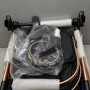 2 in 1 Baby Stroller, Convertible Bassinet Pushchair for Infants and Newborns 0-36 Months (Gold)