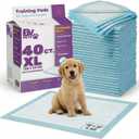 BV Puppy Pads XL 40 Count 34"x28" - Leak-Proof Pee Pads for Dogs with 6-Layer Design, Rapid Dry Sheet & Attractant - Dog Pad Extra Large with Odor Control - Perfect for Big Dogs & Indoor Use