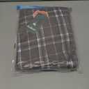 Kuoser Waterproof Dog Coat, Reversible Dog Jacket for Medium Dogs, Adjustable Durable Doggie Winter Coat Warm Puppy Cold Weather Apparel from Small to Large Breed, Brown M (Medium (Pack of 1))