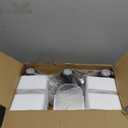 3-Light Bathroom Light Fixtures, 17.23" Black Modern Vanity Lights with Clear Glass Shade, Bathroom Wall Lamp for Mirror Kitchen Living Room Hallway Cabinet Porch