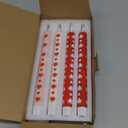 Valentines Day Candles Heart Flameless Taper Candles with Remote, Real Wax Battery Operated Candles,Romantic LED Candlesticks for Valentine Decor, Proposal Wedding & Dinner Table (4 Pack)