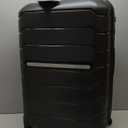 Samsonite Freeform Large Checked Luggage with Dual 360 Spinner Wheels - TSA Lock, Airline-Approved - Lightweight Durable Polypropylene Expandable Hardshell - Black