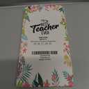 Best Teacher Ever Socks “This Teacher Is Off Duty” Sole Women's One Size 6 - 11
