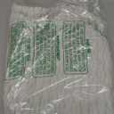 Kevin Textile 2 Packs Light Green Decorative Throw Pillow Covers 20x20 Inch for Living Room Couch Bed Sofa Spring Soft Striped Corduroy Square Cushion Case 50x50 cm Rustic Farmhouse Boho Home Decor