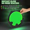 Disc Golf Glow Charger, Fast LED Charging Stand for Glow Discs, Portable UV Light Station Accessory for Night Play, Outdoor Practice, Backyard Fun and Tournament Games