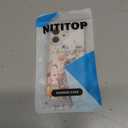 NITITOP Compatible with iPhone 11 Pro Max Case Clear Cute Lovely Vintage Floral Flowers Pattern for Girls Women Soft TPU Transparent Shockproof Protective Phone Cover - Plant2