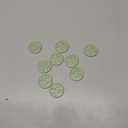UNIQOOO Wax Seal Stickers - 3D Flower Wedding Invitation Envelope Seal Sticker, 50 Pcs Self- Adhesive Sage Green Floral Stickers, Perfect for Invitation, Christmas, Gift Wrapping