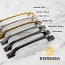 10 Pack Brushed Gold Cabinet Pulls 3 Inch Gold Cabinet Handles Gold Hardware for Kitchen Cabinets 8222 Drawers Bedroom Dresser Bathroom Vanity Cupboard