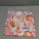 MBZJSDKHLK Women's Halloween Pajamas Set Silk Satin Pumpkin Print Long Sleeve Button Down Shirt 2 Piece Pjs Shorts Sets, M