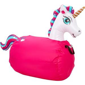 Waddle Large Inflatable Bouncy Hopper - Ride On, Indoor, Outdoor Toys, Bouncy Horse, Toys for Girls and Boys, Durable, Unicorn Toys for Girls, Kids, Adult Toys, Up to 250lbs, Ages 5 and Up (Unicorn)