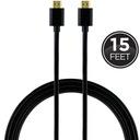 GE 15ft. HDMI Cable with Ethernet, Black