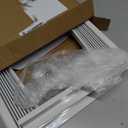 LBG Products Window Air Conditioner Side Panel and Frame Set,AC Accordion Filler Kit,Fits Most 8000BTU Window Air Conditioners,AC Side Panels Frame Kit