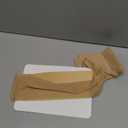 Hanes Perfect Nudes Women's Ultra Sheer Flawless Foundation Finish for Legs, Control Top, Sheer Toe, Run Resistant Pantyhose (Large)