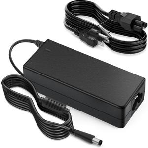 90W 65W Power Cord for HP Pavilion All-in-One 27" 24" 23" 22" 21" 20" 19" 18" ProDesk 400 600 260 405 HP EliteDesk 705 800 805 Omni 120 100 Slimline 400 260 270 290 260 AIO Desktop