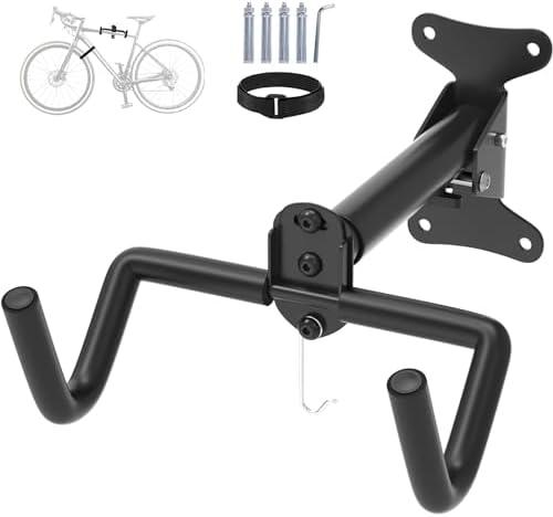 XMDianss Bike Hangers - Wall & Horizontal Mount, Garage & Vertical Bike Storage with Hooks