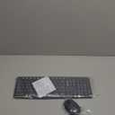 Logitech MK235 Wireless Keyboard and Mouse Combo for Windows, 2.4 GHz Wireless Unifying USB Receiver, 15 FN Keys, Long Battery Life, Compatible with PC, Laptop