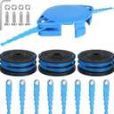 KST120x Replacement Head Blade Trimmer Spool 20ft 0.065" Compatible with Kobalt 40V KST120X-06 KST2040-06 and KDLA3040-03 String Trimmer (21 Pack)