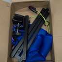 Foldable Dog Grooming Arm with Clamp: Adjustable Height 26"-40", Dog Grooming Table Arm with Hammock and No-Sit Holder, Grooming Restraint for Small Medium Dogs at Home or Salon