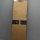 LazBlinds No Tools No Drill Cordless Bamboo Roman Shades, Light Filtering Window Treatment, Roll Up Bamboo Blinds for Windows 25'' W x 72'' H, Brown