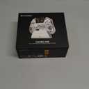 ManbaOne Interactive Screen Wireless Gaming Controller for PC/Switch/Switch 2/iOS/Android,Hall Effect Stick & Trigger,RGB Lighting,Remappable Buttons,1800mAh with Charging Dock (White)