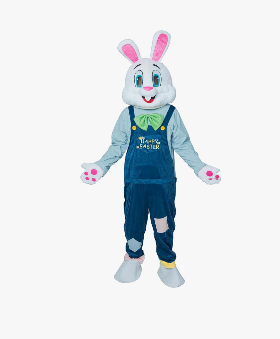 Easter Rabbit Bunny Cute Plush Mascot Costume Party Dresses Outfits, One Size