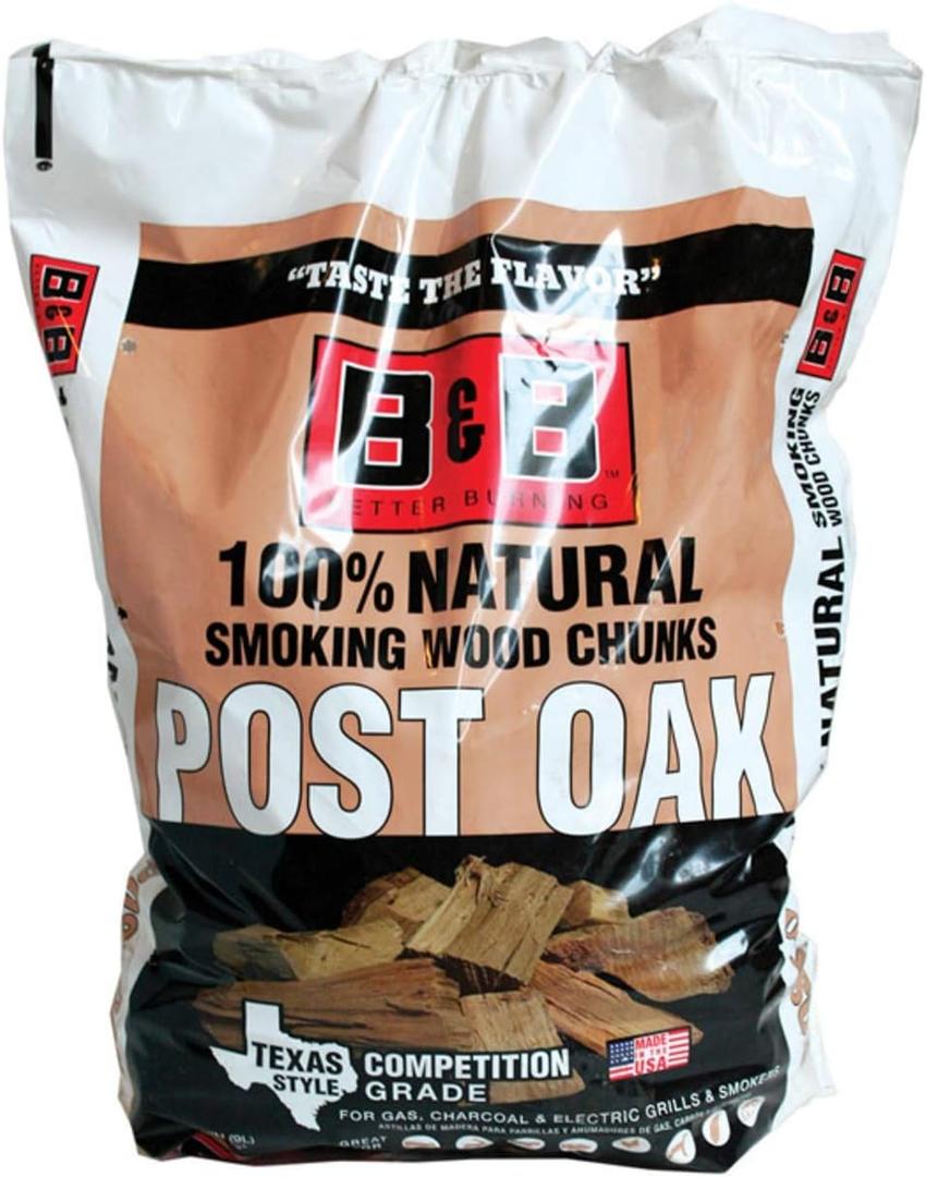 B & B Charcoal 00132 Wood Smoking Chunks, 549 Cubic Inch (1)