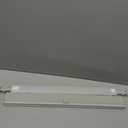LazBlinds No Drill Cordless Cellular Shades, 23" W x 64" H, Grey