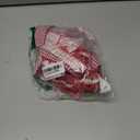 Suncalla 2 Pcs Red Valentine's Day Ribbon Bow for Wreath Red Valentine's Day Wreaths Ribbon Bundle Assorted Sash for Wreaths for Party Front Door Indoor Outdoor Decoration