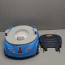 Hot Wheels Blue Race Car Potty Training Toilet, Race Car Potty Seat Includes Detachable Toddler Toilet Seat and Kids Potty, Ages 12 Months and Up