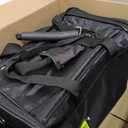 Sherpa on Wheels Indoor Pet Dog Carrier, Black Large for All Breed Sizes