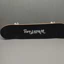WhiteFang Skateboards for Beginners, Complete Skateboard 31 x 7.88, 7 Layer Canadian Maple Double Kick Concave Standard and Tricks Skateboards for Kids and Beginners (Diamond)