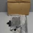 Adjustable Easel Stand for Picture Frames, Holds Frames Up to 63" Tall, Floor Metal Display Holder Stand for Sign, Tabletop Sturdy Art Easel for Home, Office, Galler (Black)