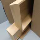 Large Long V-Shaped Bamboo Drawer Organizer Set of 3
