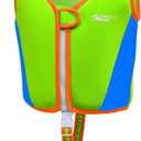 OMYAFL Toddler Swim Vest Kids Floaties Boys Girls Swim Float Jacket Buoyancy Swimwear (Green, Medium(2-4yrs/33-45lbs))
