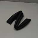 Ouzorp Car Steering Wheel Cover, Microfiber Leather Steering Wheel Covers with Anti-Slip Lining, Universal 14.5-15 inchs Black