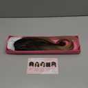 Ms Taj 12 Inch Synthetic Hair Toppers for Women with Thinning Hair, 6.5"x6.5" Large Base Topper with Bangs, Realistic Fiber Wiglets Ladies Hair Pieces for Daily Use