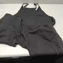 Buauty Jumpsuits for Women Casual V Neck Sleeveless Baggy Overalls Spaghetti Strap Jumpers with Pockets Summer Romper Clothes Size L